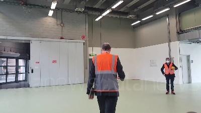 Scene from Ospedale in Fiera Milano, il tour in meno di un minuto