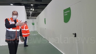 Scene from Ospedale in Fiera Milano, il tour in meno di un minuto