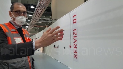 Scene from Ospedale in Fiera Milano, il tour in meno di un minuto