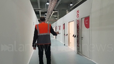 Scene from Ospedale in Fiera Milano, il tour in meno di un minuto