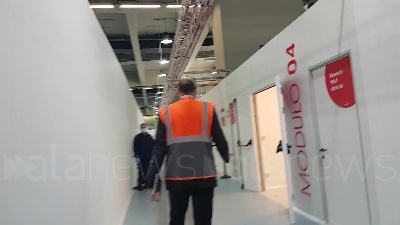 Scene from Ospedale in Fiera Milano, il tour in meno di un minuto