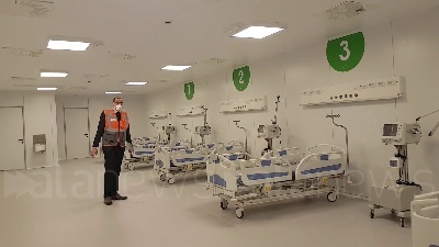 Scene from Ospedale in Fiera Milano, il tour in meno di un minuto
