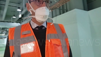 Scene from Ospedale in Fiera Milano, il tour in meno di un minuto