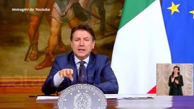 Scene from Coronavirus, Conte: "Al Consiglio Ue lotteremo per avere gli eurobond"