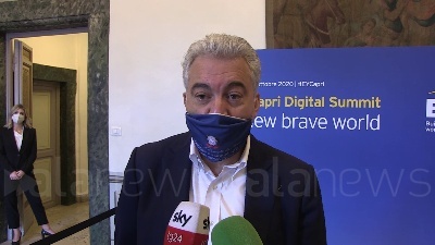 Scene from Mascherine, Arcuri: "Italia non avrà problemi di approvvigionamento"