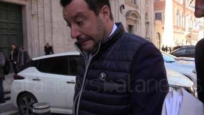 Scene from Accordo M5s-Pd, Salvini: "Non mi sembra che i 5 Stelle siano nati per questo"
