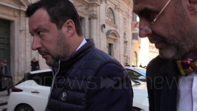 Scene from Accordo M5s-Pd, Salvini: "Non mi sembra che i 5 Stelle siano nati per questo"