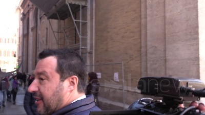 Scene from Accordo M5s-Pd, Salvini: "Non mi sembra che i 5 Stelle siano nati per questo"