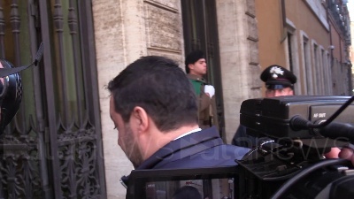 Scene from Accordo M5s-Pd, Salvini: "Non mi sembra che i 5 Stelle siano nati per questo"