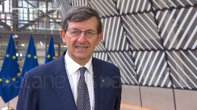 Scene from Spazio, Colao: "Bene l'accordo, Italia-Francia pilastri dell'Ue"