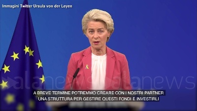 Scene from Ucraina, von der Leyen: "Creeremo un tribunale ad hoc sui crimini della Russia"