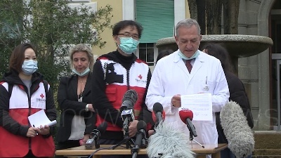 Scene from Coronavirus, Spallanzani: "I pazienti positivi sono 99 dei quali 17 in terapia intensiva"