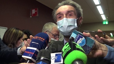 Scene from Lombardia, Fontana: "Fondamentale centrodestra unito"