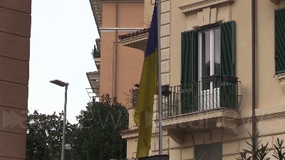 Scene from Ucraina, Amb. Kiev Melnyk: "Grazie a Meloni per il supporto"