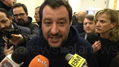 Scene from Lega, Salvini: "Rubli? Non ci è arrivato nulla"