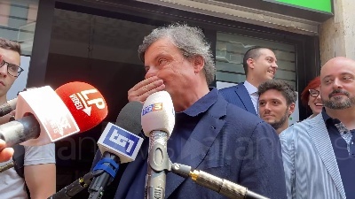 Scene from Lombardia, Calenda:"Moratti? Spero Fontana contro Cottarelli"