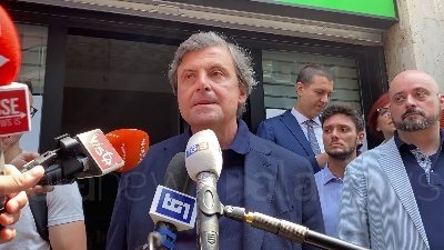 Scene from Lombardia, Calenda:"Moratti? Spero Fontana contro Cottarelli"