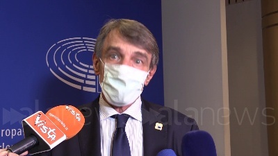 Scene from Coronavirus, Sassoli: "Capiamo giorno dopo giorno gravità seconda ondata"