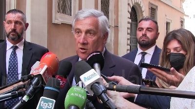Scene from Elezioni, Tajani: "Se tutti d'accordo presenteremo lista ministri, io posso non fare nulla"