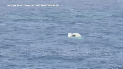 Scene from Sos Mediterranee, oltre 100 migranti morti al largo della Libia