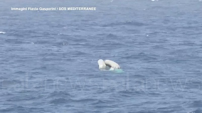 Scene from Sos Mediterranee, oltre 100 migranti morti al largo della Libia