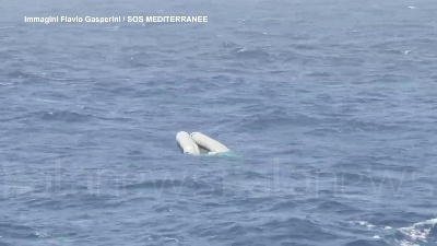 Scene from Sos Mediterranee, oltre 100 migranti morti al largo della Libia