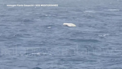 Scene from Sos Mediterranee, oltre 100 migranti morti al largo della Libia