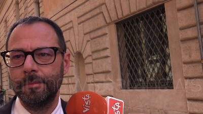Scene from Pd-5 Stelle, Patuanelli: "Sulla guerra non c'è un campo largo, dobbiamo costruirlo sui precariati"