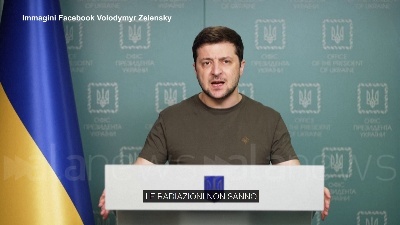 Scene from Ucraina, Zelensky: "Sopravvissuti a una notte che avrebbe potuto cancellare la nostra storia"