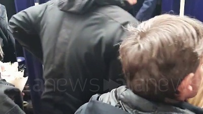 Scene from Meloni è arrivata a Kiev: "Onorata, doveroso essere qui" (FOOTAGE ANSA)