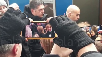 Scene from Meloni è arrivata a Kiev: "Onorata, doveroso essere qui" (FOOTAGE ANSA)