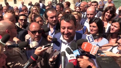 Scene from Salvini: "Attacchi Conte? Deluso, forse voleva sfogarsi"