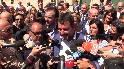 Scene from Salvini: "Attacchi Conte? Deluso, forse voleva sfogarsi"