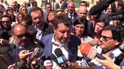 Scene from Salvini: "Attacchi Conte? Deluso, forse voleva sfogarsi"