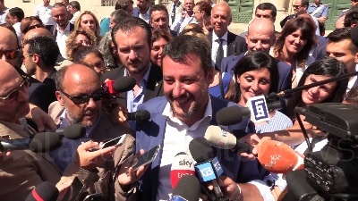 Scene from Salvini: "Attacchi Conte? Deluso, forse voleva sfogarsi"