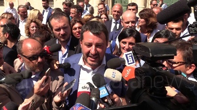 Scene from Salvini: "Attacchi Conte? Deluso, forse voleva sfogarsi"