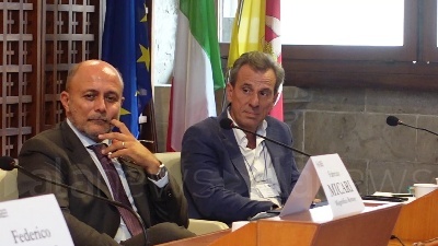 Scene from De Raho: "Garantire l'economia contro le infiltrazioni mafiose"