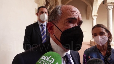 Scene from De Raho: "Garantire l'economia contro le infiltrazioni mafiose"
