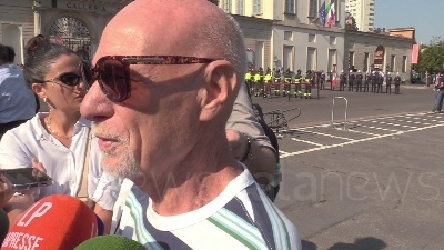 Scene from Strage via Palestro, Milano: "Gli innocenti uccisi dalla bomba mafiosa non saranno mai dimenticati"