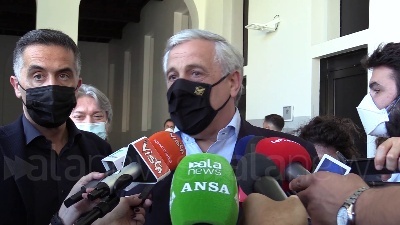 Scene from Milano, Tajani: "Dobbiamo vincere, la partita è aperta"