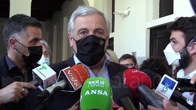 Scene from Milano, Tajani: "Dobbiamo vincere, la partita è aperta"