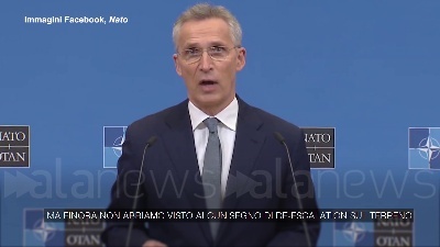 Scene from Ucraina, Stoltenberg: "Nessun segnale sul terreno di de-escalation da Mosca"