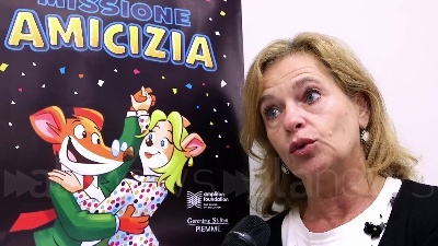 Scene from Missione Amicizia, nonni e nipoti insieme con Geronimo Stilton