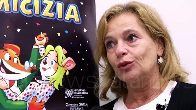 Scene from Missione Amicizia, nonni e nipoti insieme con Geronimo Stilton