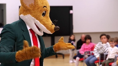 Scene from Missione Amicizia, nonni e nipoti insieme con Geronimo Stilton
