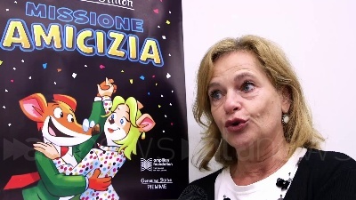 Scene from Missione Amicizia, nonni e nipoti insieme con Geronimo Stilton