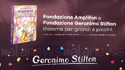 Scene from Missione Amicizia, nonni e nipoti insieme con Geronimo Stilton