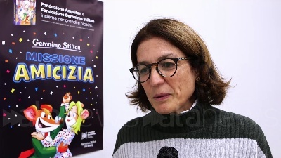 Scene from Missione Amicizia, nonni e nipoti insieme con Geronimo Stilton