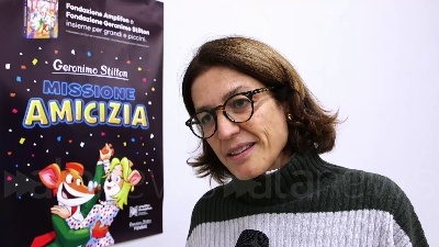 Scene from Missione Amicizia, nonni e nipoti insieme con Geronimo Stilton
