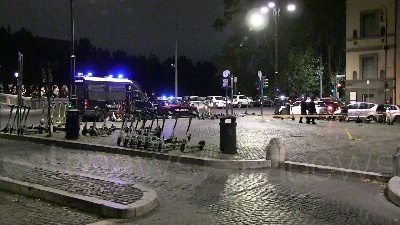 Scene from Coprifuoco, controlli nelle strade e autocertificazioni alla mano